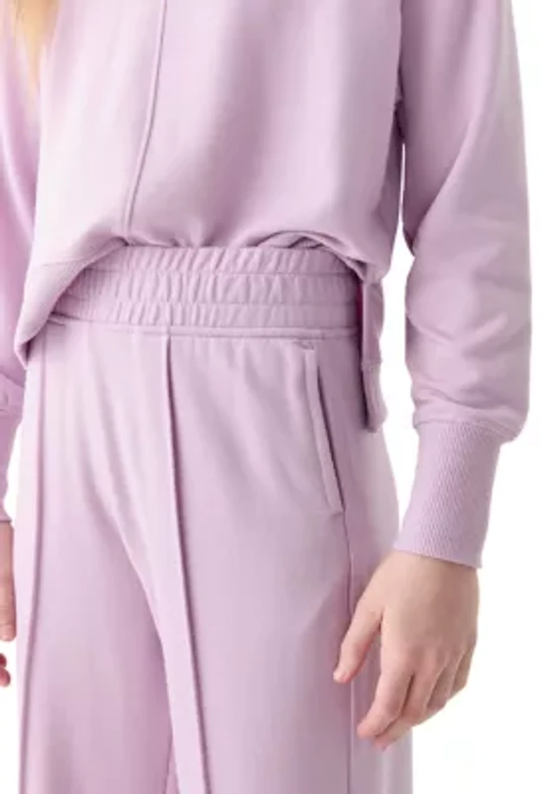 Girls 7-16 French Terry Pants Set