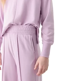 Girls 7-16 French Terry Pants Set