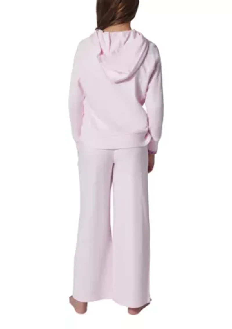 Girls 7-16 Comfy Cutie Brushed Terry Waffle Set