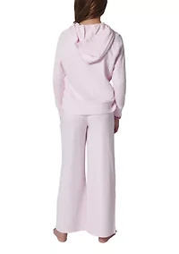 Girls 7-16 Comfy Cutie Brushed Terry Waffle Set