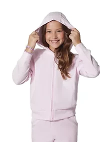 Girls 7-16 Comfy Cutie Brushed Terry Waffle Set