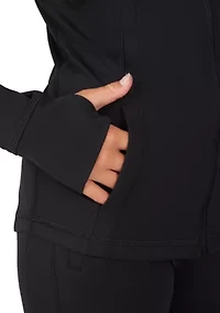 Girls 7-16 Performance Zip Up Jacket