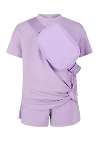 Girls 4-6x Full Length Twist Top