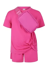 Girls 4-6x Full Length Twist Top