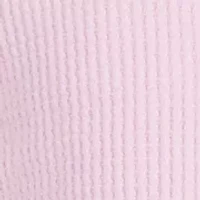 Girls 4-6x Heart Cutout Waffle Hoodie Two Piece Set