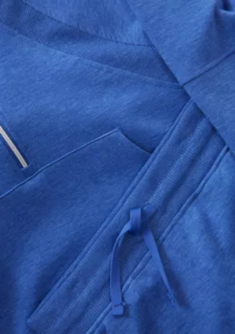 Girls 4-6x Scuba Embark 1/4 Zip Hoodie and Pants Set