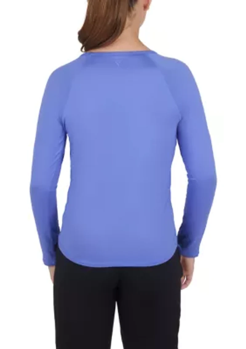 Girls 7-16 Tie Front Top