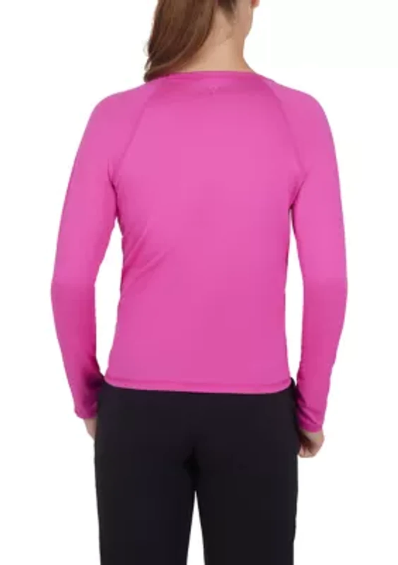 Girls 7-16 Tie Front Top