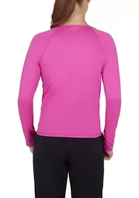 Girls 7-16 Tie Front Top