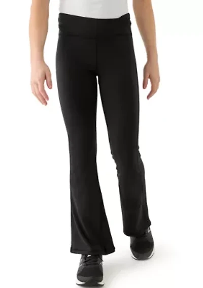 Girls 7-16 High Rise Ruched Flared Pants