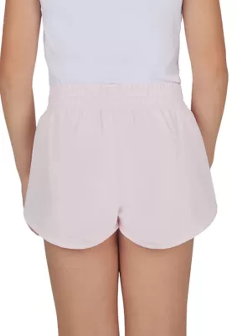 Girls 7-16 Woven Full Court Shorts
