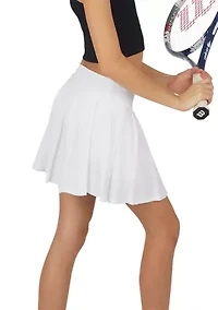Girls 7-16 Pleated Tennis Skort