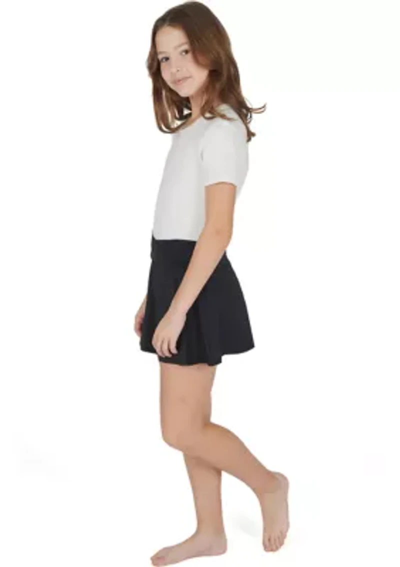 Girls 7-16 Jersey Summer Crossover Skort