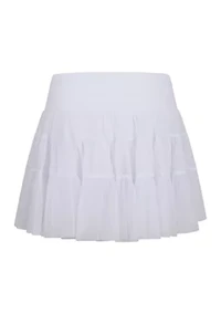 Girls 7-16 Mesh Double Ruffle Skort