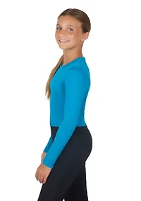 Girls 7-16 Long Sleeve Seamless T-Shirt