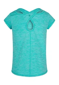 Girls 7-16 Mesh Dream Maker Cross Keyhole Top - 2 Pack