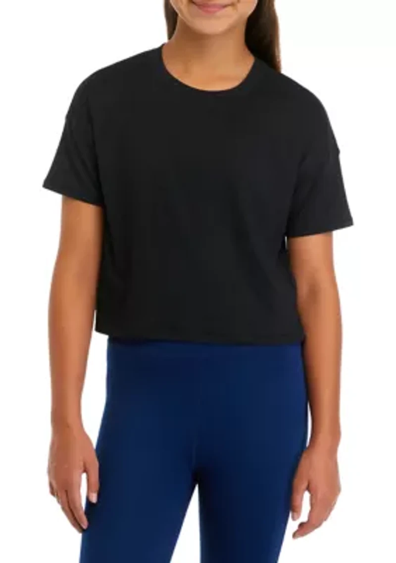 Girls 7-16 Boxy Cropped T-Shirt