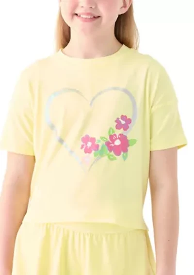 Girls 7-16 Super Soft Graphic Boxy T-Shirt