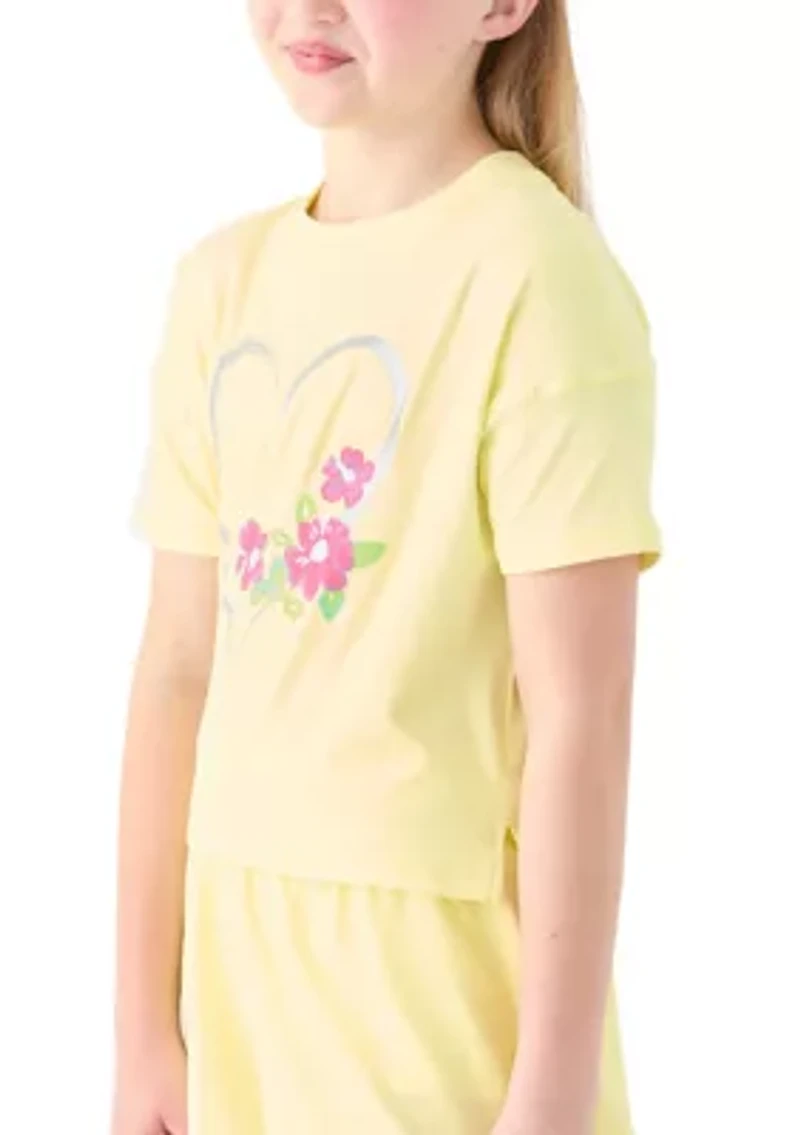 Girls 7-16 Super Soft Graphic Boxy T-Shirt