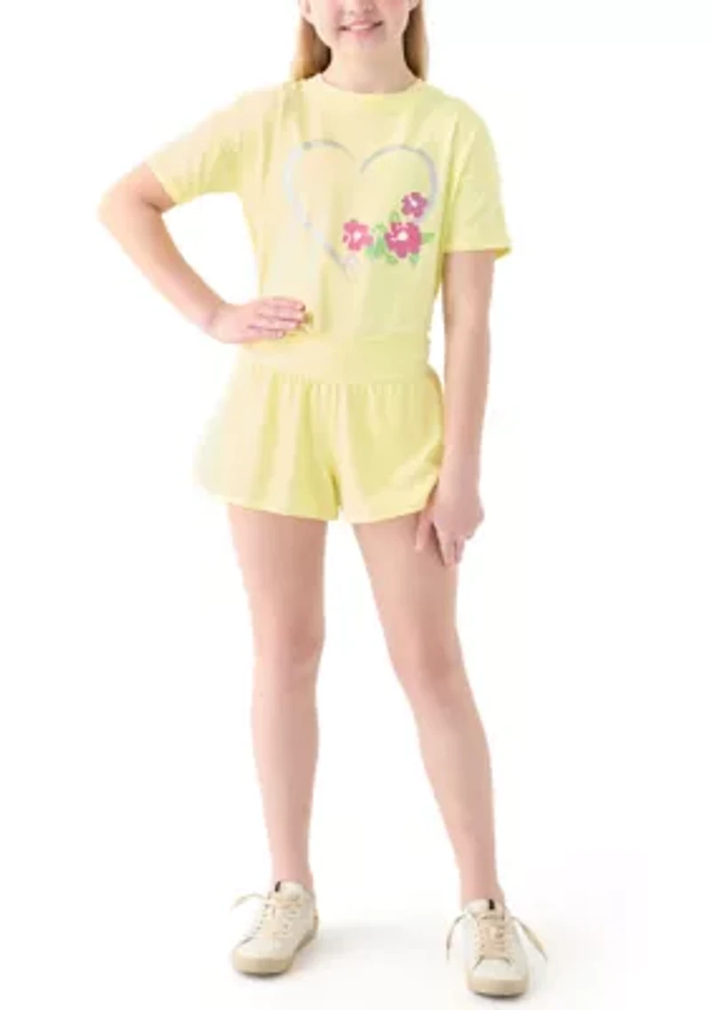 Girls 7-16 Super Soft Graphic Boxy T-Shirt