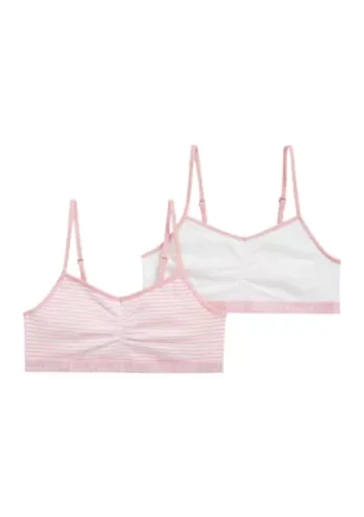 Girls 7-16 Bralettes - 2-Pack