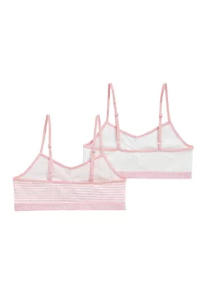 Girls 7-16 Bralettes - 2-Pack