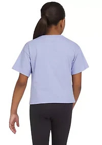 Girls 7-16 Script Graphic Meet and Greet T-Shirt