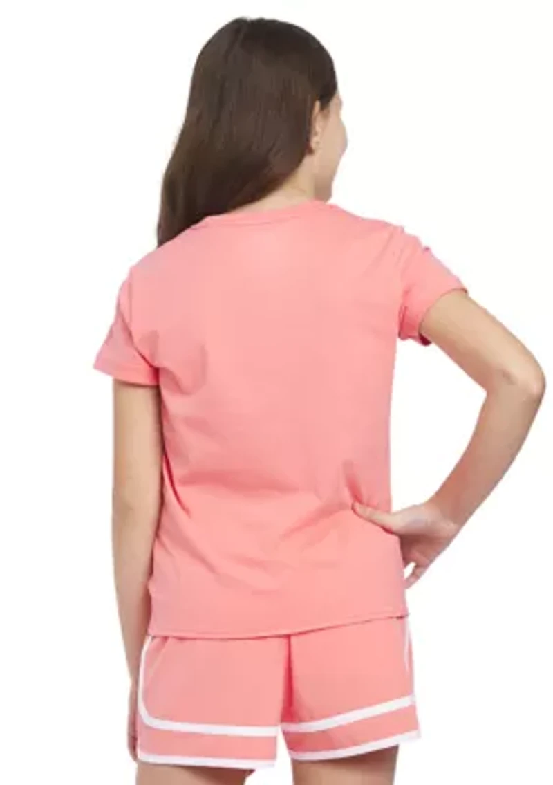 Girls 7-16 Tie Front T-Shirt