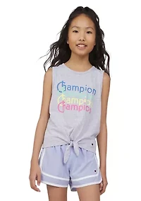 Girls 7-16  Front Tank Top