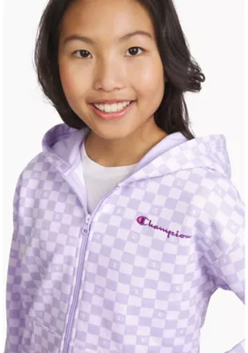 Girls 7-16 Full Zip Fleece Hoodie