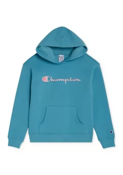 Girls 7-16 FA26 Signature Hoodie Pullover