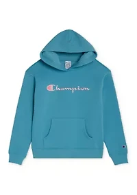 Girls 7-16 FA26 Signature Hoodie Pullover