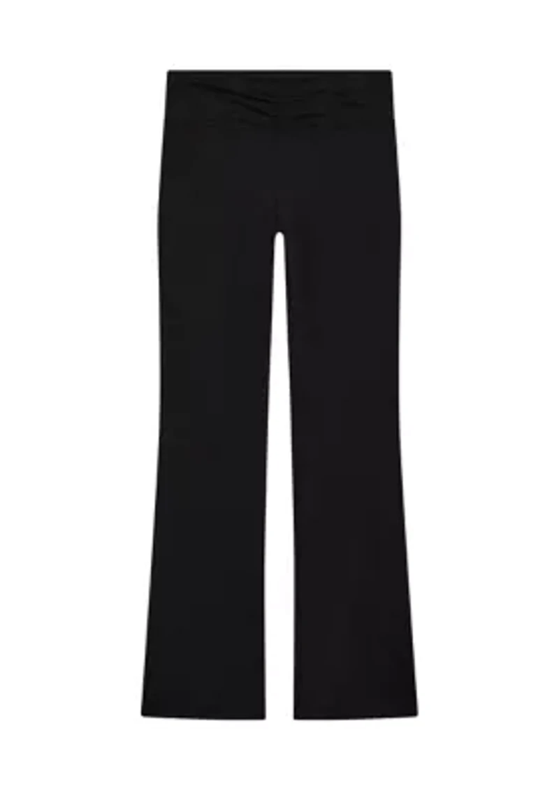 Girls 7-16 Ribbed Flare Leggings