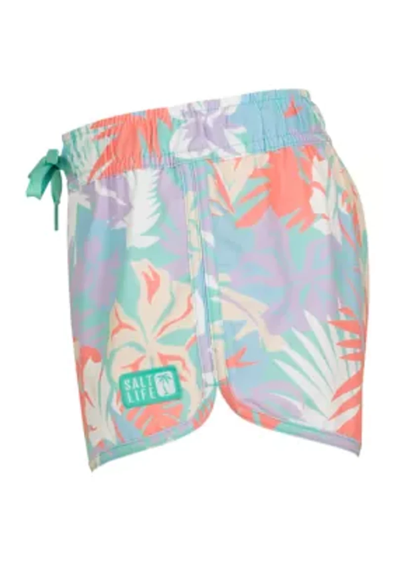 Boys 8-20 Floral Shorts