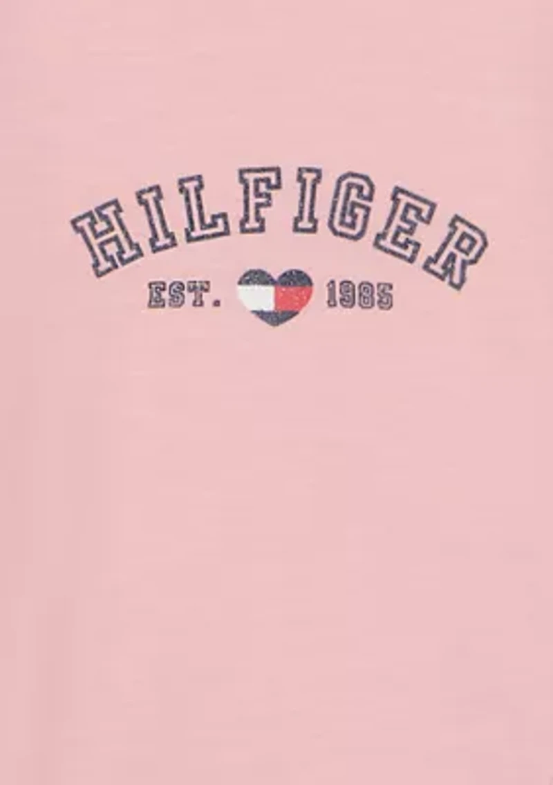 Girls 4-6x Jersey Graphic Top and Printed Leggings Set