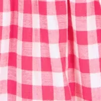Girls 4-6x Gingham Top and Capri Pants Set