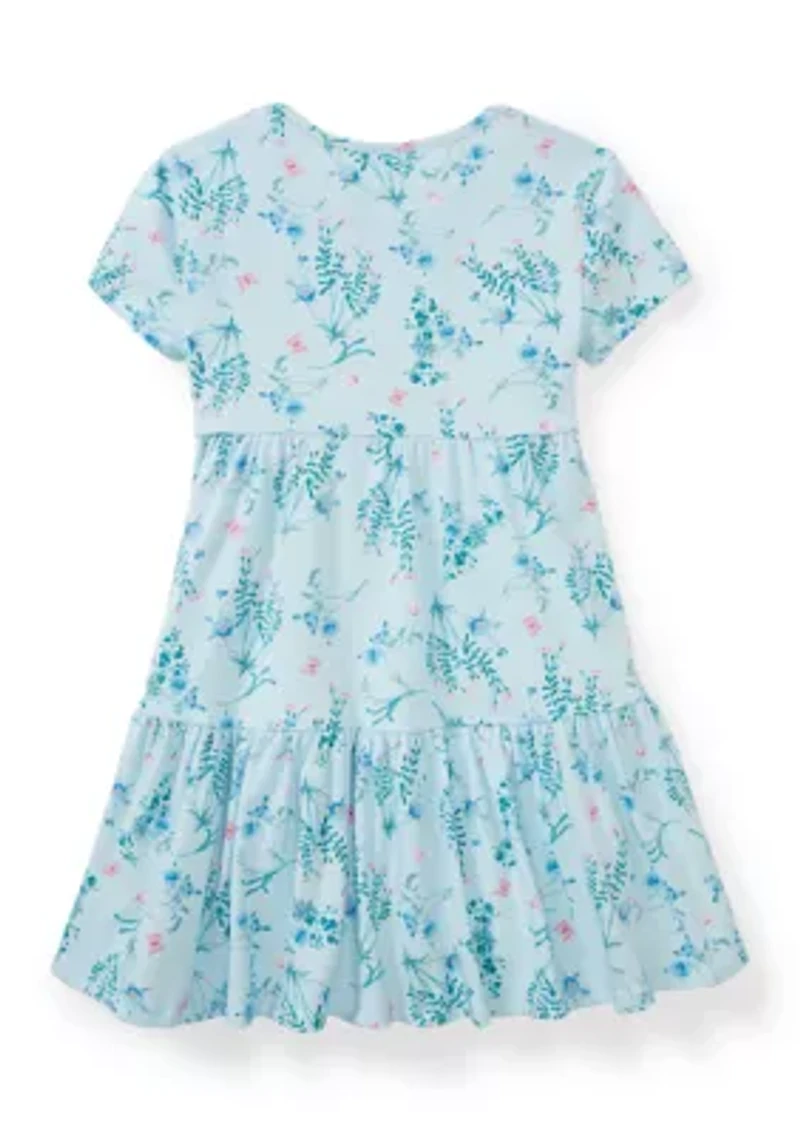 Girls 4-6 Floral Tiered Dress