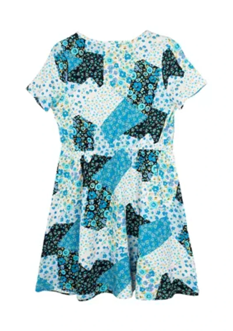 Girls 7-16 Madras Dress