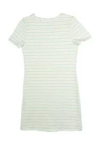 Girls 7-16 Short Sleeve Striped Dress