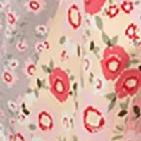 Girls 7-16 Printed Madras Dress