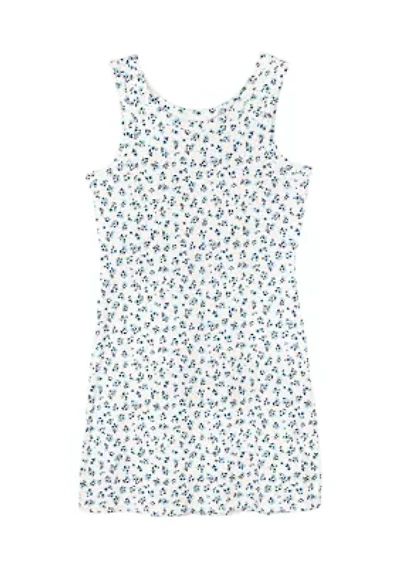 Girls 7-16 Ditsy Floral Printed Dress