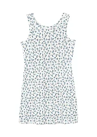 Girls 7-16 Ditsy Floral Printed Dress