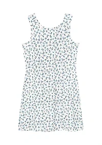 Girls 7-16 Ditsy Floral Printed Dress