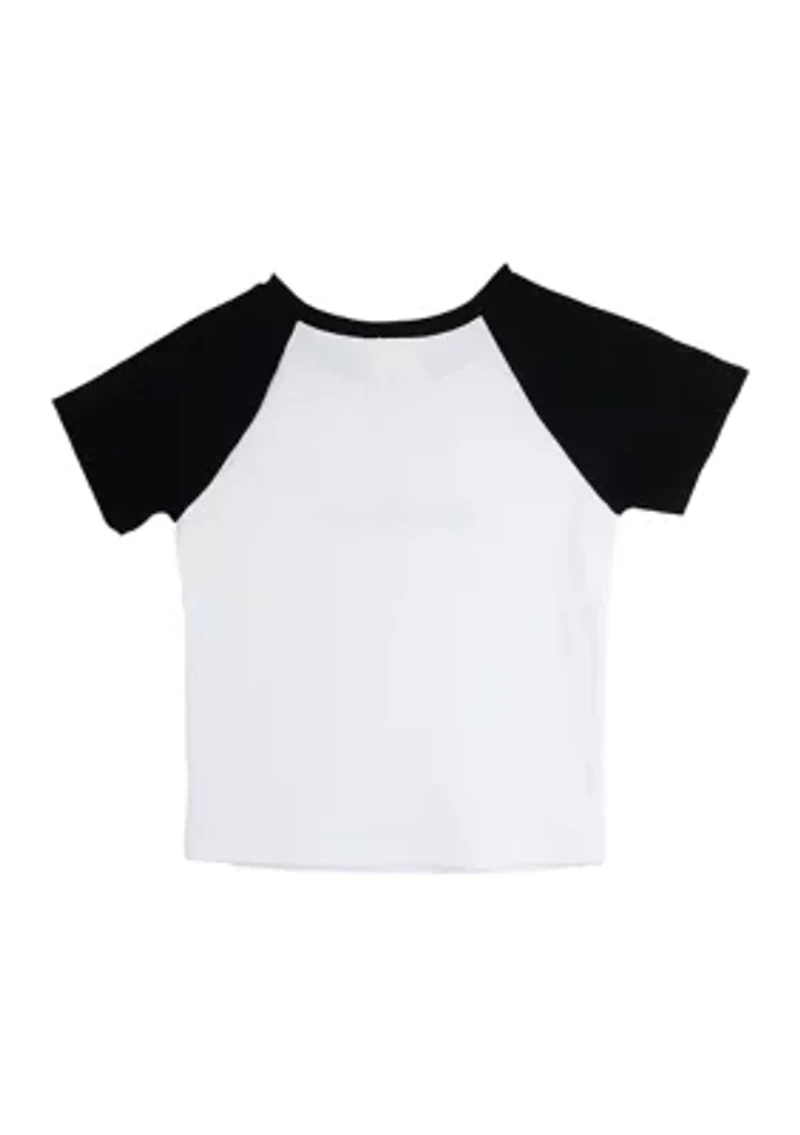 Girls 7-16 NYC Raglan T-Shirt