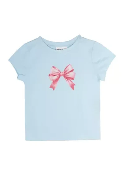 Girls 7-16 Bow Graphic T-Shirt