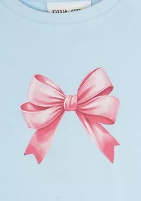 Girls 7-16 Bow Graphic T-Shirt
