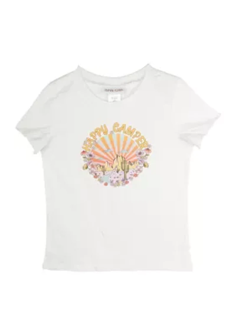 Girls 7-16 Happy Camper Graphic T-Shirt