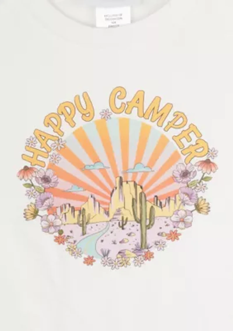Girls 7-16 Happy Camper Graphic T-Shirt