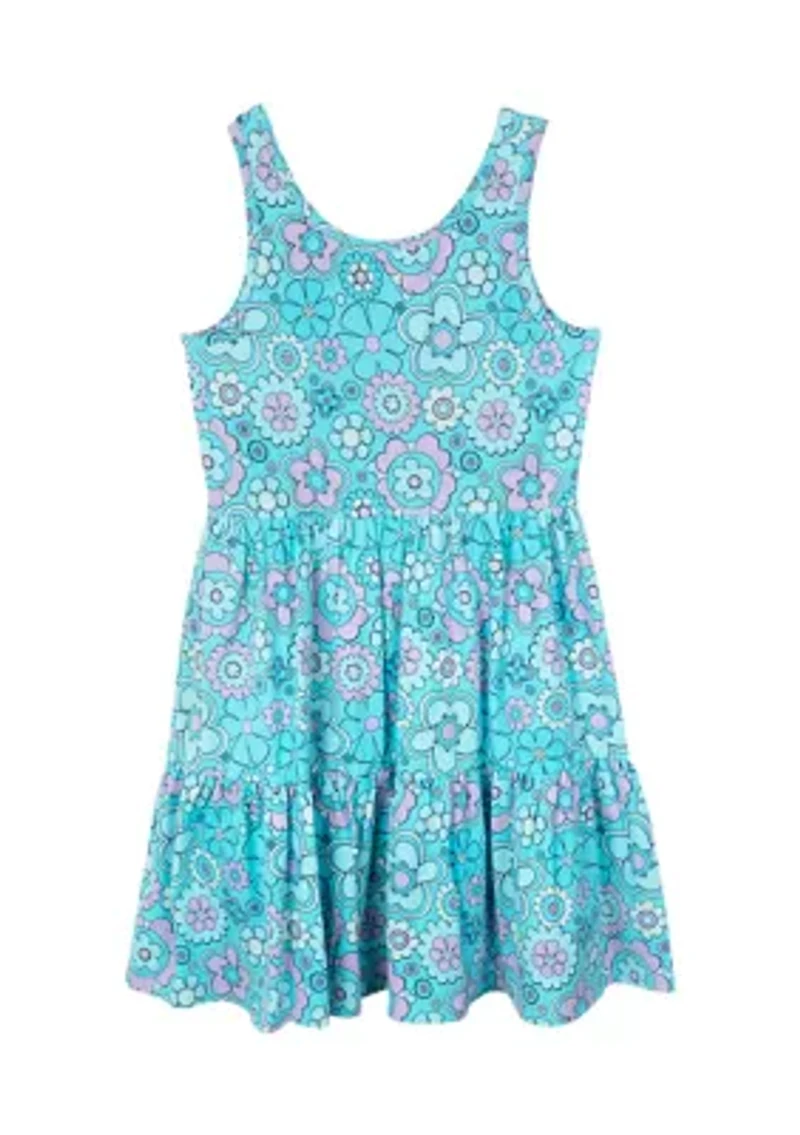 Girls 7-16 Groovy Printed Dress
