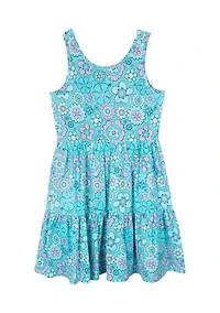 Girls 7-16 Groovy Printed Dress